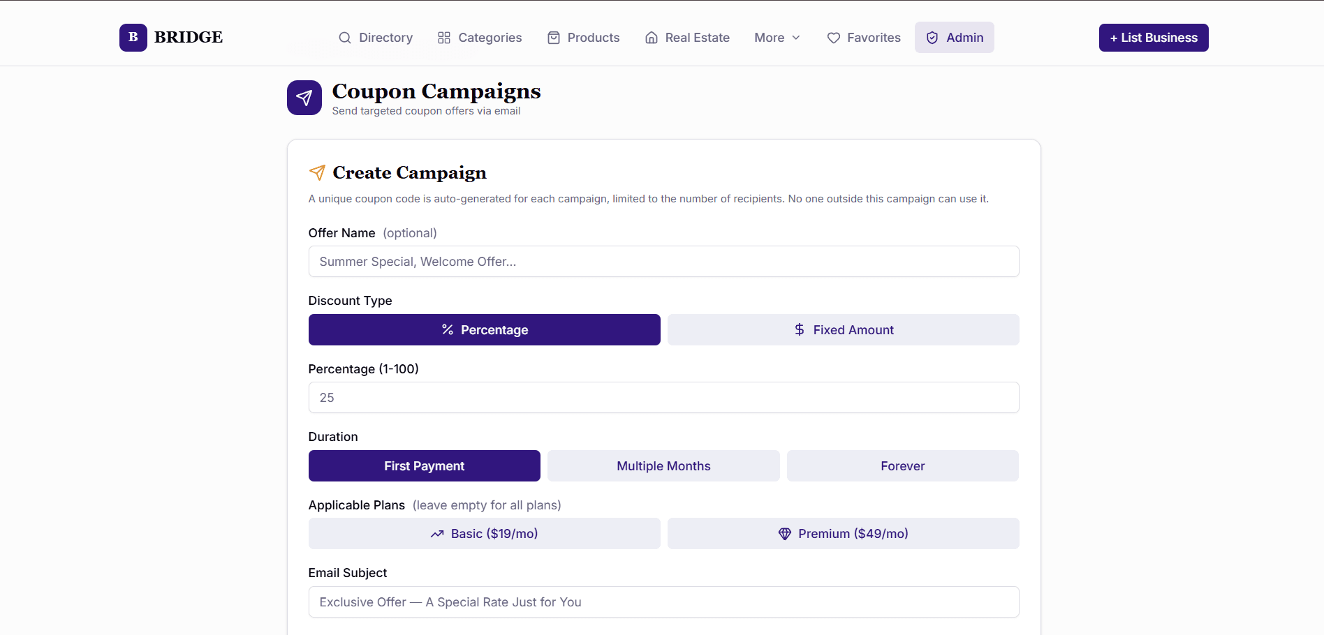B.R.I.D.G.E. Directory screenshot 10