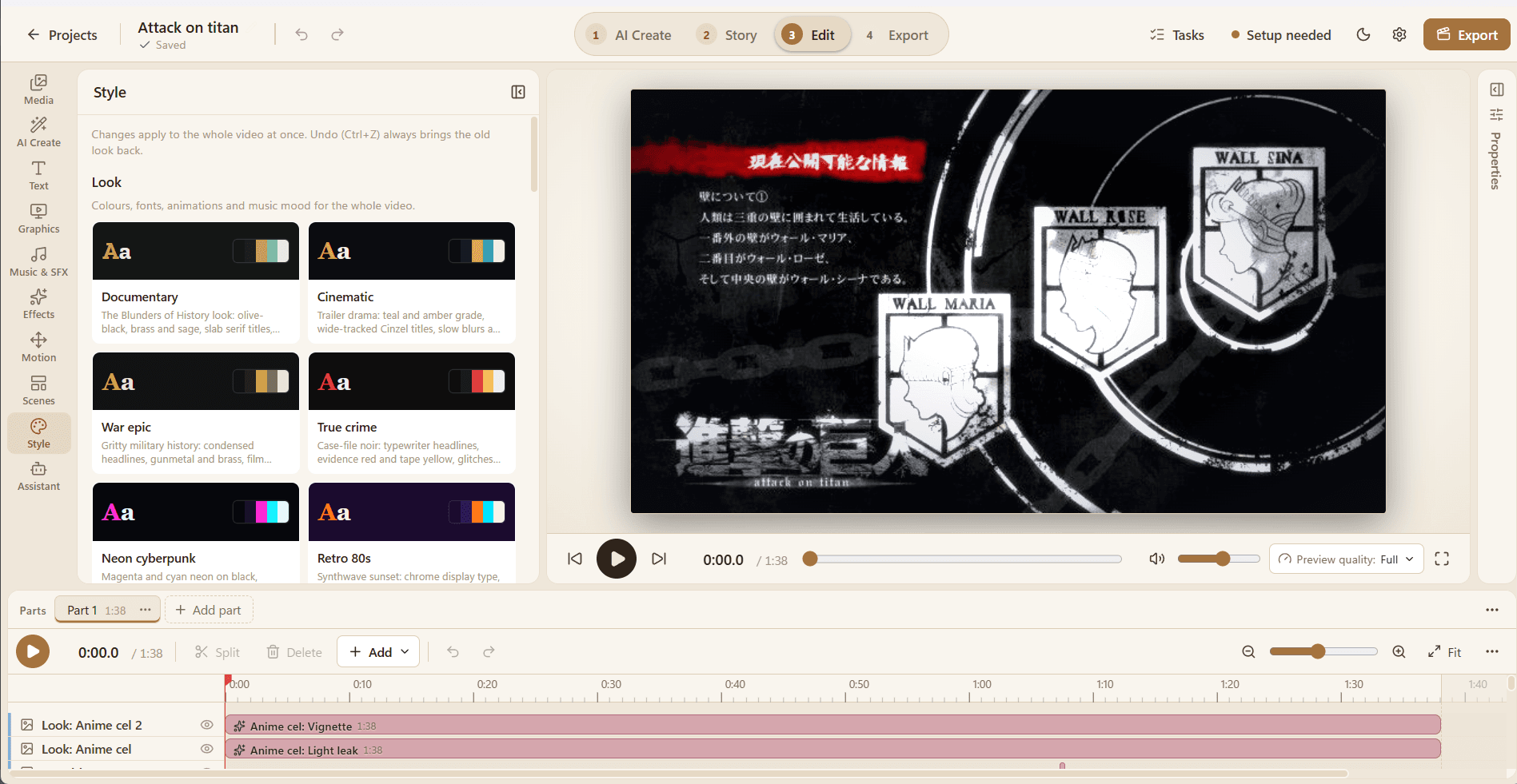 Prompt Editor screenshot 2