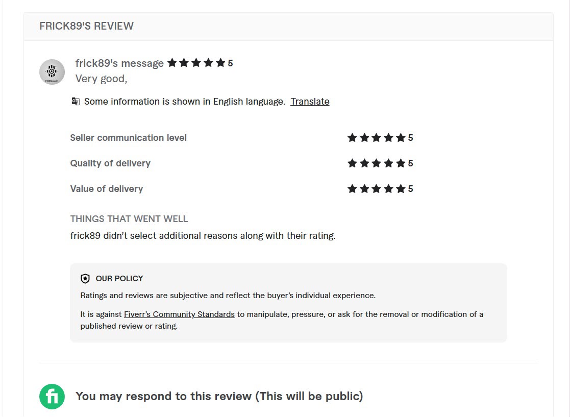 Client review 10