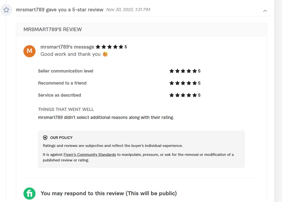 Client review 5
