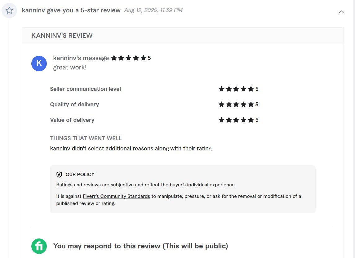 Client review 9